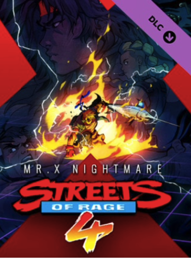 Streets Of Rage 4 - Mr. X Nightmare Game Cover