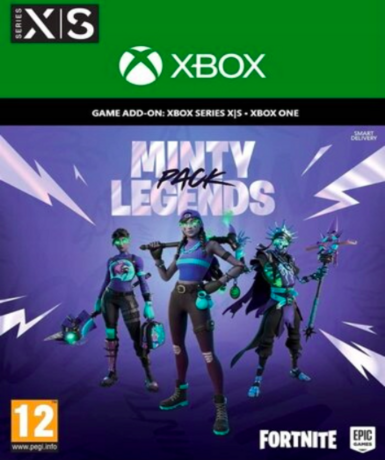 Fortnite Minty Legends Pack + 1000 V-Bucks (Xbox Series X/S) Game Cover