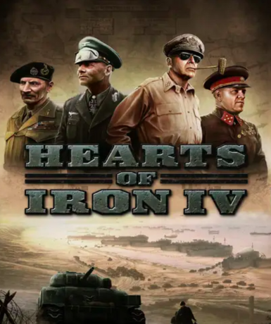 Hearts of Iron IV (Steam) (EU) Game Cover