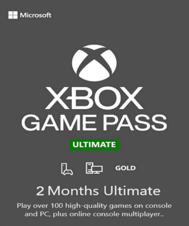 Xbox Game Pass Ultimate - 2 Months Trial Game Cover