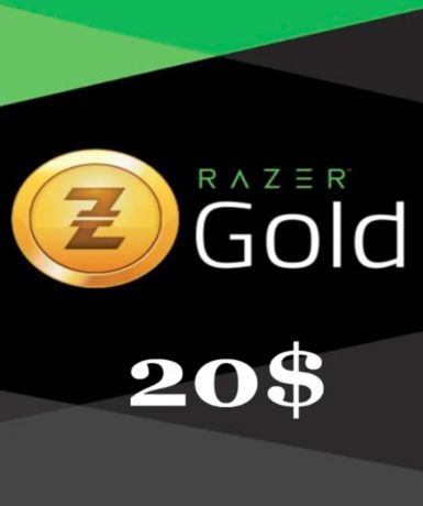 Razer Gold Gift Card 20 USD Game Cover