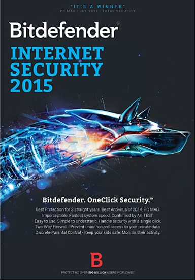 Bitdefender Internet Security 2015 - 1 PC 6 Months Key Game Cover
