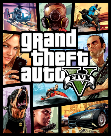 Grand Theft Auto V GTA 5 Game Cover