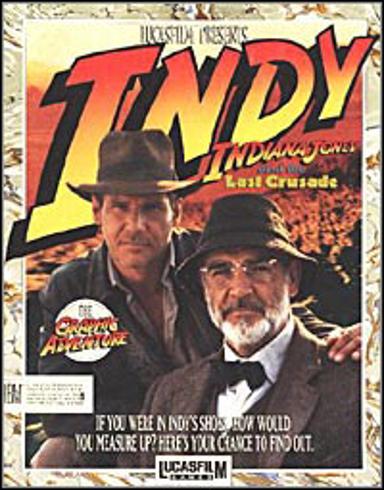 Indiana Jones and the Last Crusade Game Cover