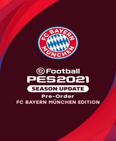 eFootball PES 2021 Season Update: FC Bayern M&uuml;nchen Edition Game Cover