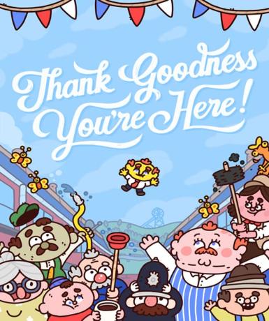 Thank Goodness You're Here! (Steam) Game Cover