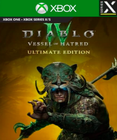 Diablo IV: Vessel of Hatred (Ultimate Edition) (DLC) (Xbox One/Xbox Series X|S) Game Cover