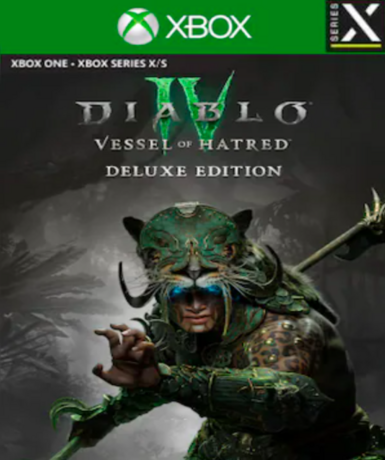 Diablo IV: Vessel of Hatred (Deluxe Edition) (DLC) (Xbox One/Xbox Series X|S) Game Cover