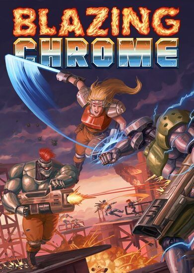 Blazing Chrome Game Cover