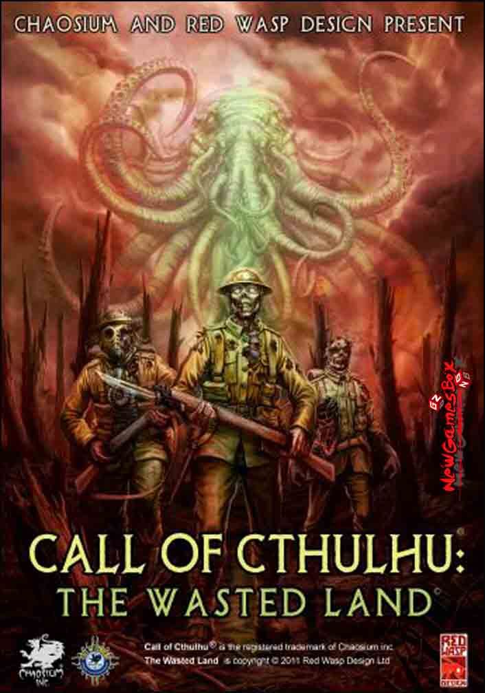 Call of Cthulhu: The Wasted Land Game Cover