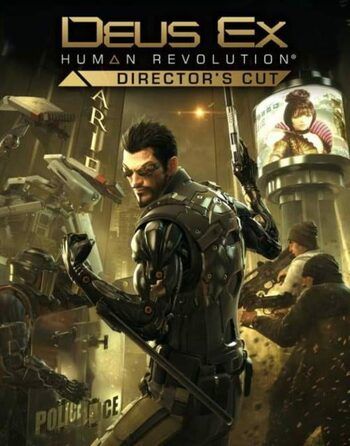 Deus Ex Human Revolution Game Cover