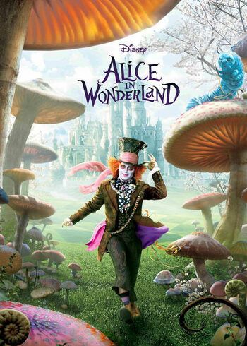Disney Alice in Wonderland Game Cover