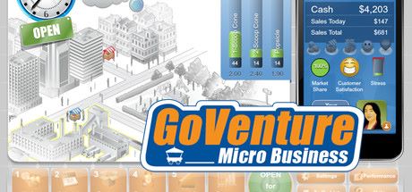 GoVenture MICRO BUSINESS PC Game Cover