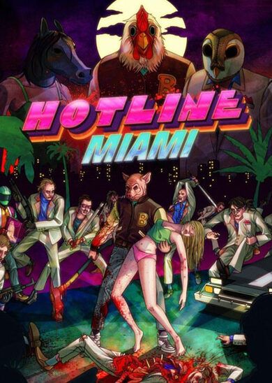 Hotline Miami Game Cover