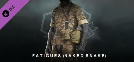 METAL GEAR SOLID V: THE PHANTOM PAIN - Fatigues (Naked Snake) DLC Game Cover