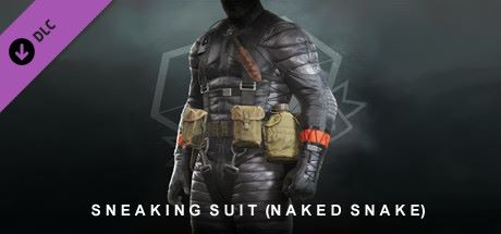 METAL GEAR SOLID V: THE PHANTOM PAIN - Sneaking Suit (Naked Snake) DLC Game Cover