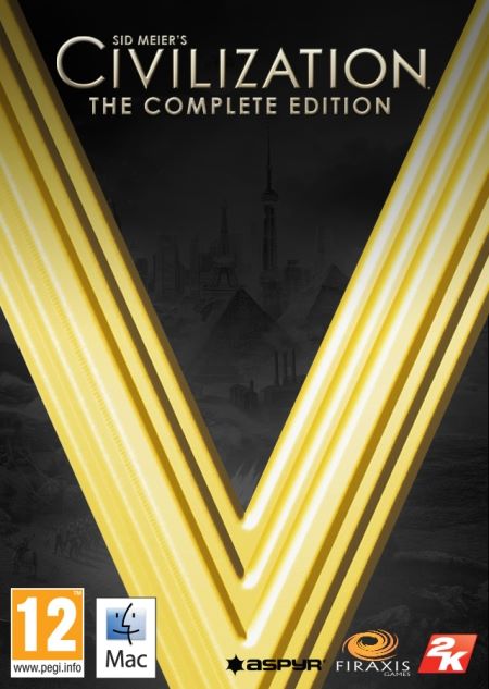 Sid Meier’s Civilization V (The Complete Edition) (MAC) Game Cover