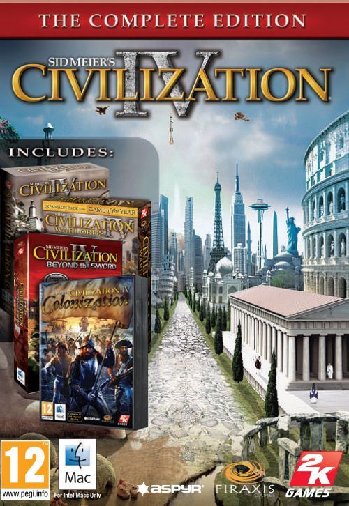 Sid Meier’s Civilization&reg; IV (The Complete Edition) (MAC) Game Cover