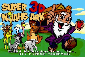 Super 3D Noahs Ark Game Cover