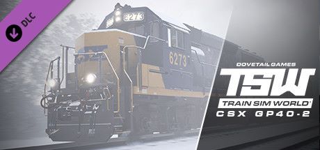 Train Sim World - CSX GP40-2 Loco Add-On (DLC) Game Cover