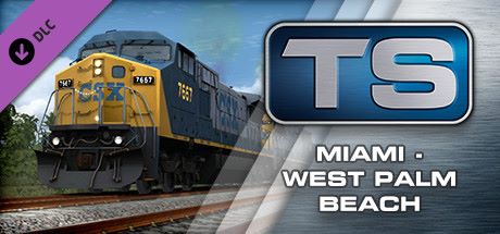 Train Simulator - Miami - West Palm Beach Route Add-On (DLC) Game Cover