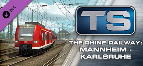 Train Simulator - The Rhine Railway: Mannheim - Karlsruhe Route Add-On (DLC) Game Cover