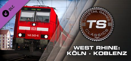 Train Simulator - West Rhine: K&ouml;ln - Koblenz Route Add-On (DLC) Game Cover