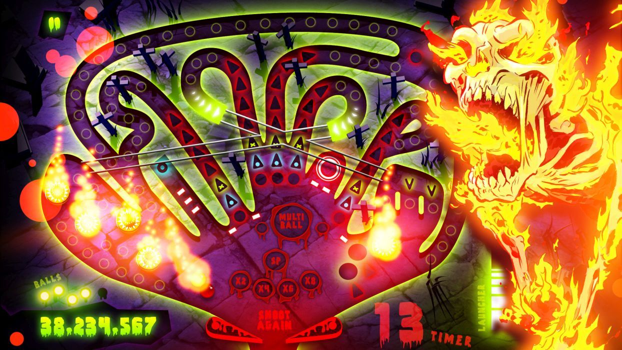 Zombie Pinball Game Cover