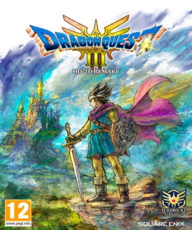 DRAGON QUEST III HD-2D Remake Game Cover