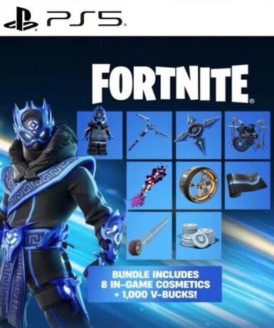 Fortnite Cobalt Star Bundle + 1000 V-Bucks (PS5) (EU) Game Cover