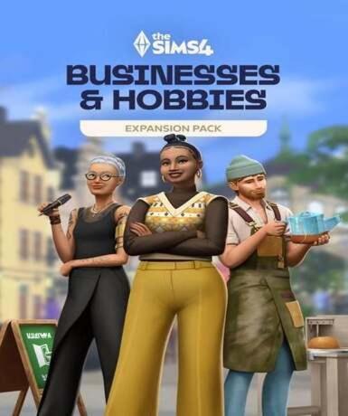The Sims 4: Businesses and Hobbies (EA App) (DLC) Game Cover