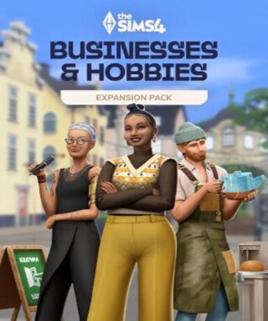 The Sims 4: Businesses and Hobbies - Expansion Pack (DLC) (Steam) Game Cover