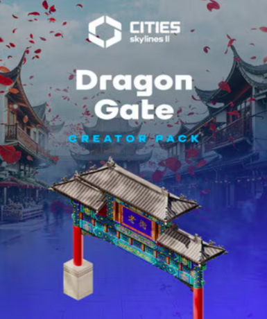 Cities: Skylines II - Creator Pack: Dragon Gate (DLC) (Steam) Game Cover