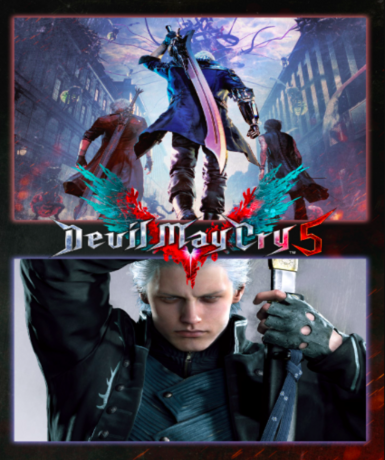 Devil May Cry 5 + Vergil (Steam) (EU) Game Cover