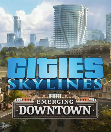 Cities: Skylines - Content Creator Pack: Emerging Downtown (DLC) (Steam) Game Cover