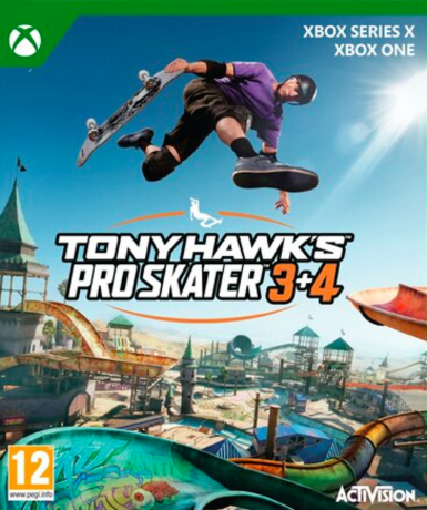 Tony Hawk's Pro Skater 3 + 4 (PC/Xbox) Game Cover