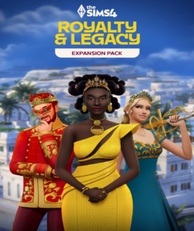The Sims 4 - Royal and Legacy (DLC) Game Cover